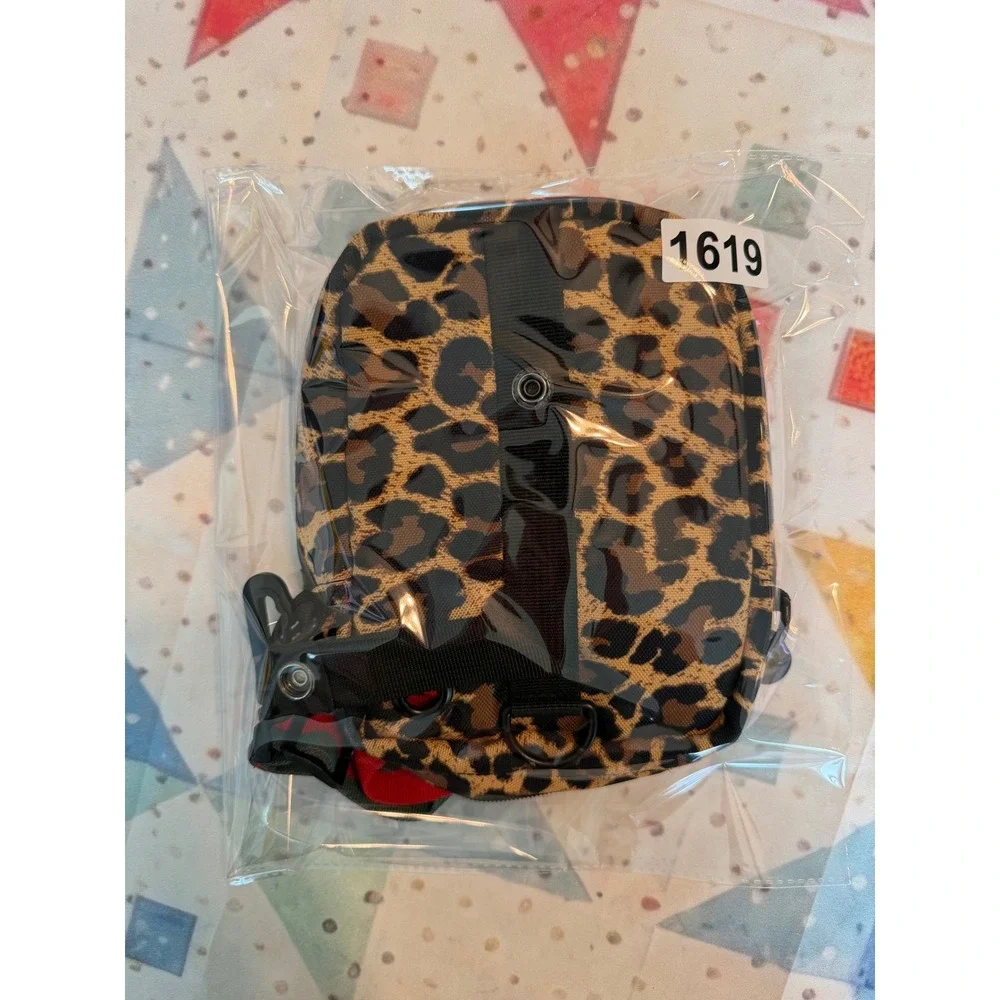 DGK Leopard Print Crossbody Bag Small Shoulder Travel Pouch Streetwear 1619